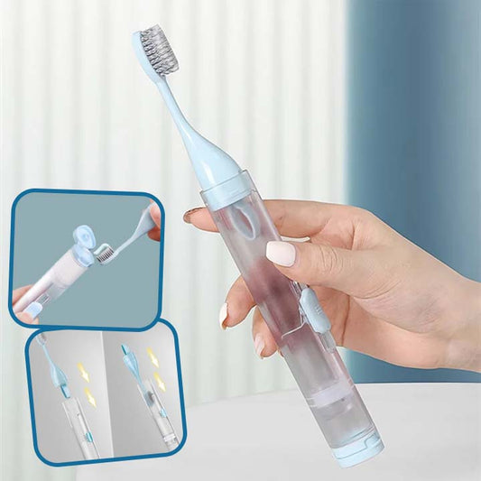 CompactClean™-Brosse à dents pliante portative