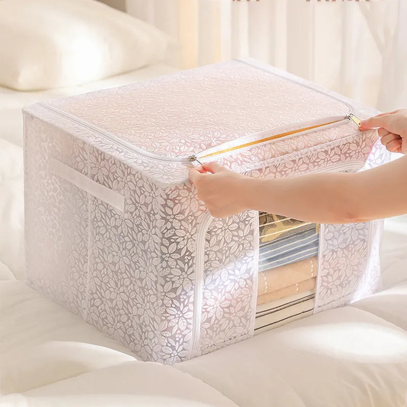 BloomBox Clear™-Boîte de rangement pliable à fleurs transparente