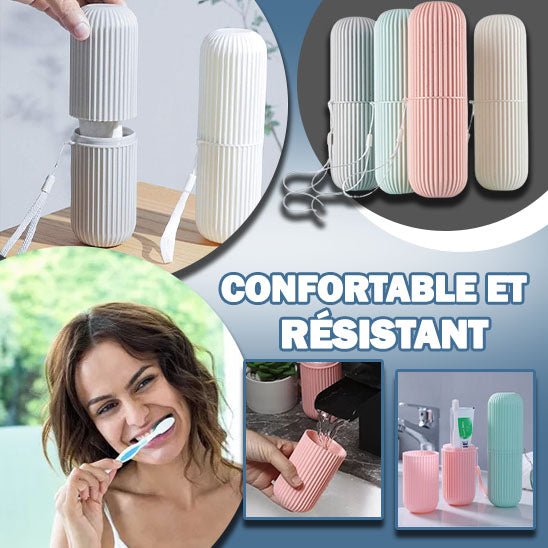 BrushBasin™ - Rangement gobelet à brosse à dents - OrdreEtStyle